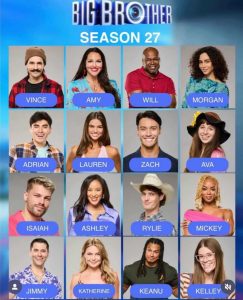 Big Brother 27 Cast
